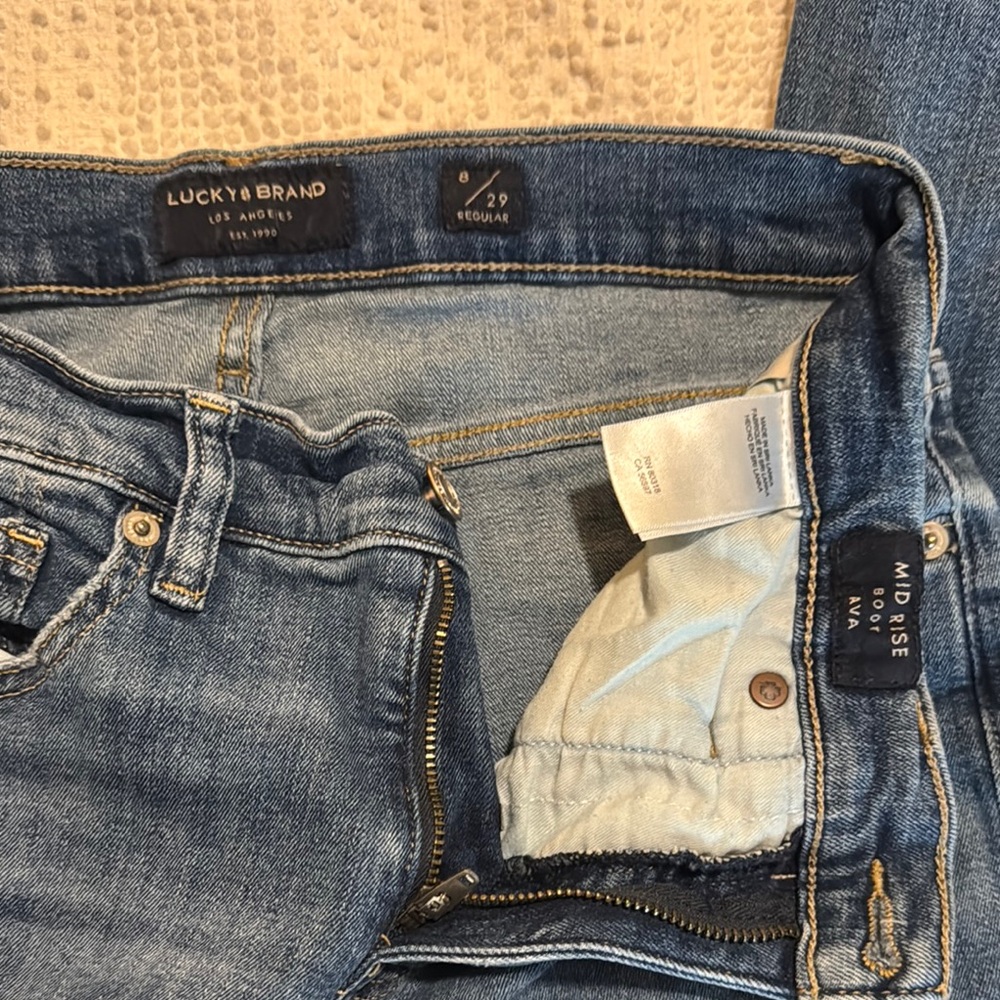 Lucky Brand Women's Ava Mid Rise Denim Jeans